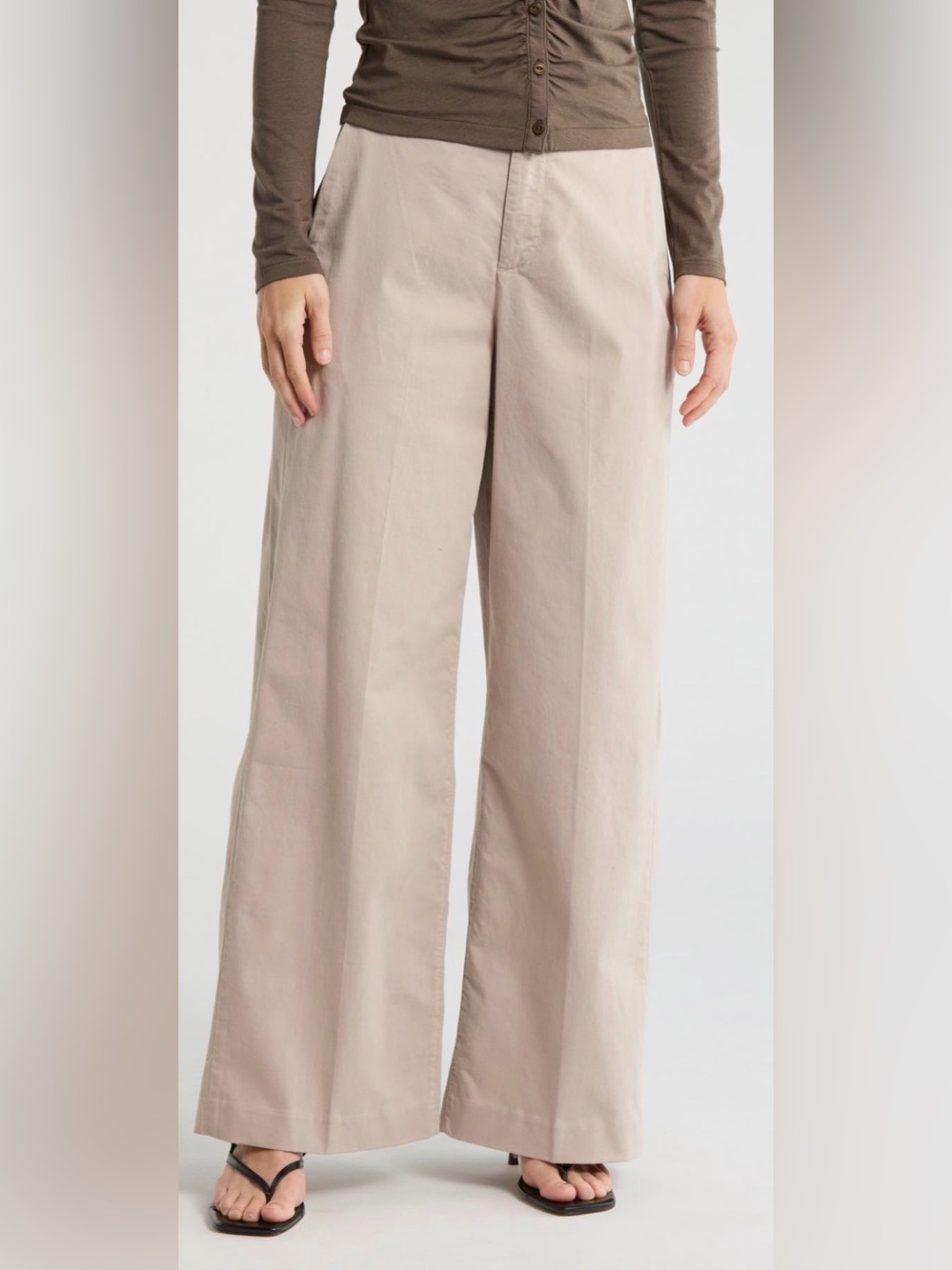 rag & bone Kiera High rise Wide-Leg High-Waist Trousers
